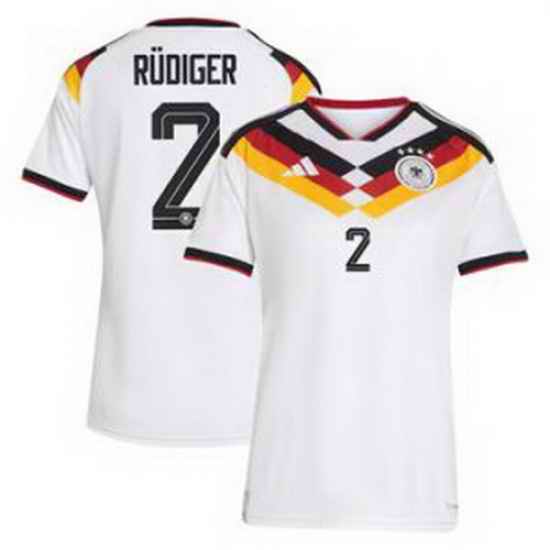 Women 2Antonio Rudiger Germany National Team Jersey   6